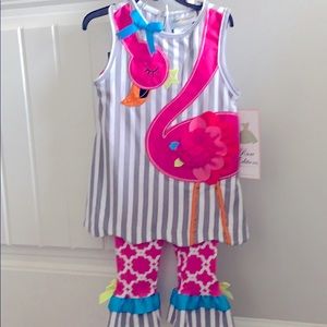 Rare Editions Flamingo set